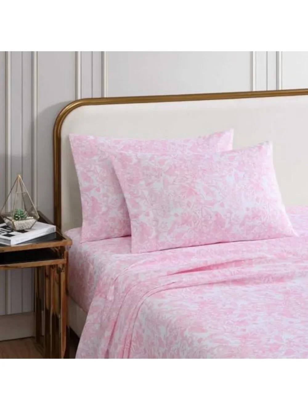 Cozy Twin Sheet Set with Matching Pillowcase, Deep Pockets, Soft & Stylish